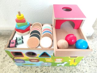 Juguetes de madera educativos