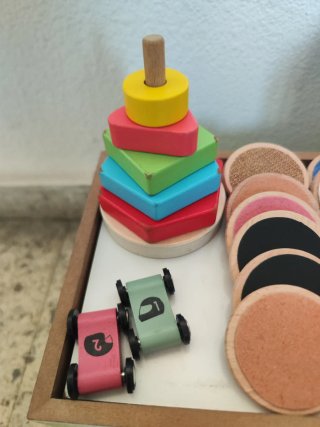 Juguetes de madera educativos