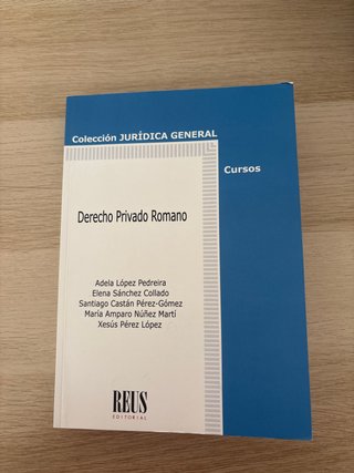 Derecho Privado Romano - Colección Jurídica