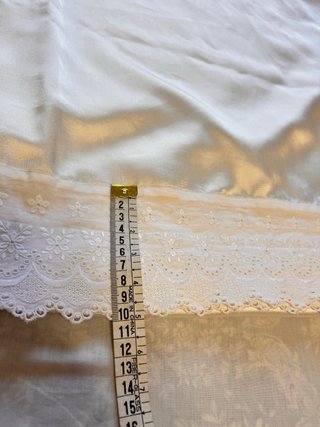 Juego de sábanas de raso blanco
