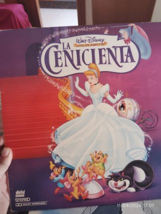 Laserdisc Mary Poppins Clásicos Disney