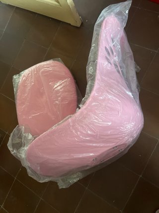 Silla Escritorio Infantil Rosa Patitas