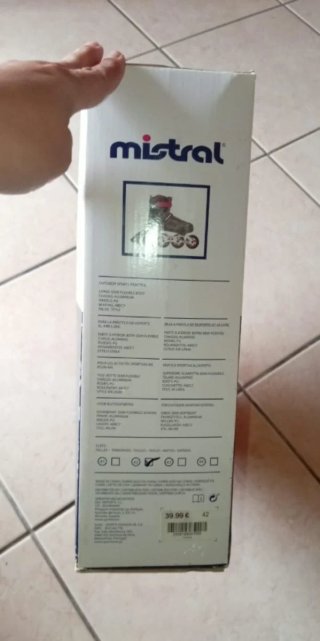 Patines en línea Mistral Talla 42