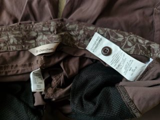 Pantaloni trekking estivi Decathlon marroni tg.42