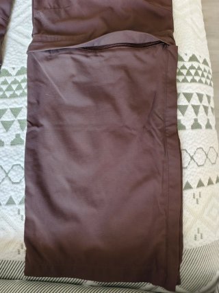 Pantaloni trekking estivi Decathlon marroni tg.42
