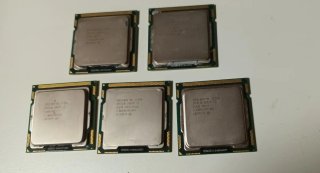 Lote 5 Procesadores Intel 1156