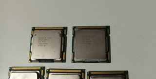Lote 5 Procesadores Intel 1156