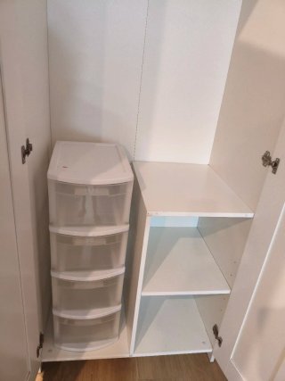 Armario Ikea 2 puertas blanco