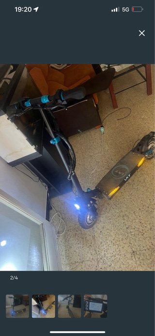 Patinete eléctrico b-mov 6.0 con luces LED