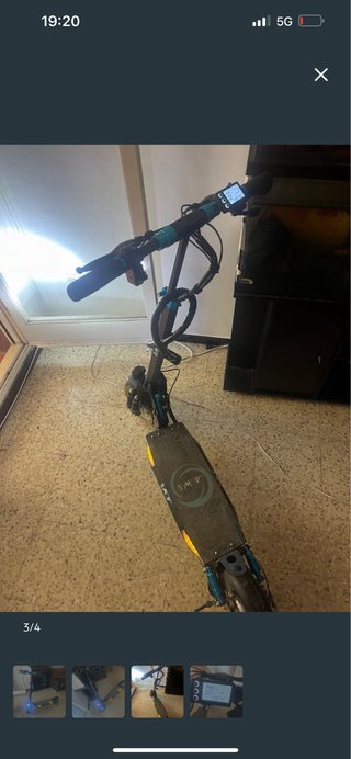 Patinete eléctrico b-mov 6.0 con luces LED