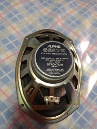 Altavoz Alpine 6397CX 6x9 3-Way