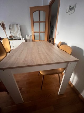 Mesa de comedor extensible