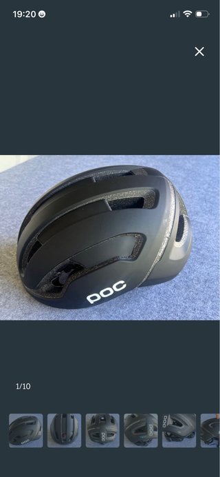 Casco POC Talla M Réplica Negro