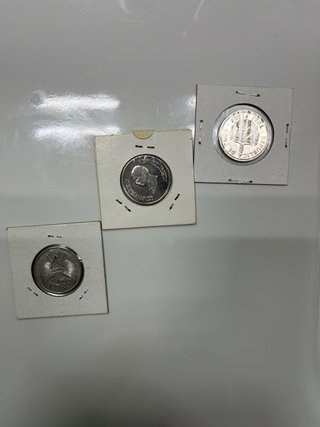 Colección de monedas: Cuba, Jordania, Indonesia