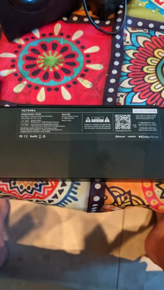 Barra de Sonido Ultimea con Subwoofer