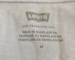 Camiseta Levi's Mujer Blanca