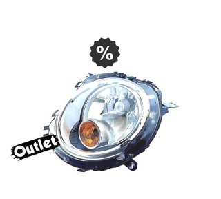 PK FARO DCH MINI R56 06-10 FONDO CROMO INTERMITENTE NARANJA