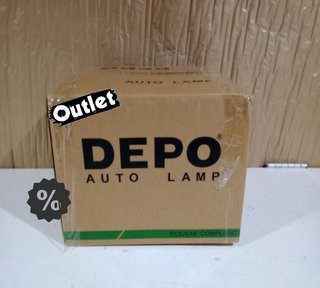 PK FARO DCH MINI R56 06-10 FONDO CROMO INTERMITENTE NARANJA