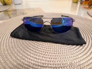 Oakley Gauge 8 Gafas de Sol Plateadas