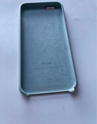 Funda Silicona verde Apple Original iPhone 6S