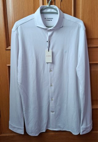 Camisa blanca El Ganso Sepiia talla L chico