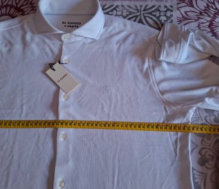 Camisa blanca El Ganso Sepiia talla L chico