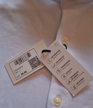 Camisa blanca El Ganso Sepiia talla L chico