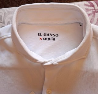 Camisa blanca El Ganso Sepiia talla L chico