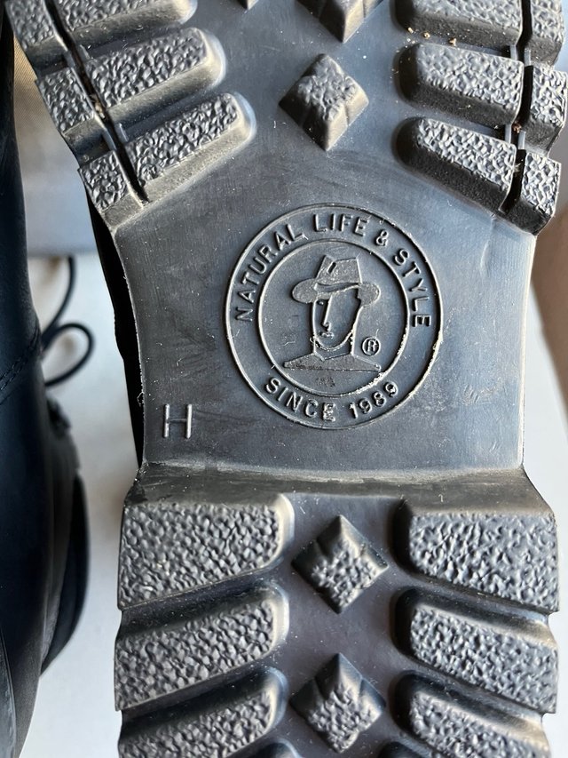 Botas Panama Jack piel negra 41 /42 Modelo C3