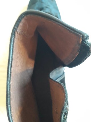 Botines Hispanitas Terciopelo Negro Talla 38