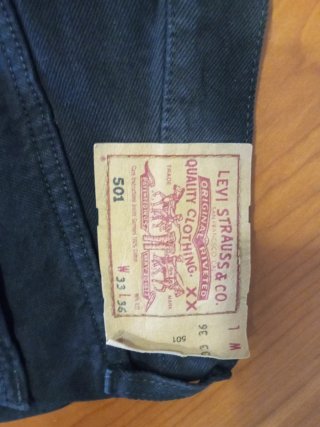 Pantalón Levis Negro Hombre