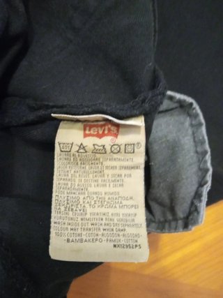Pantalón Levis Negro Hombre