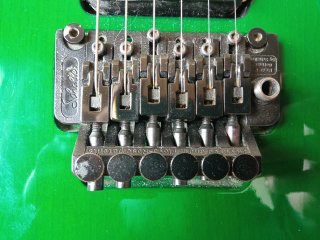 Guitarra Hamer Diablo USA Verde. Impecable.