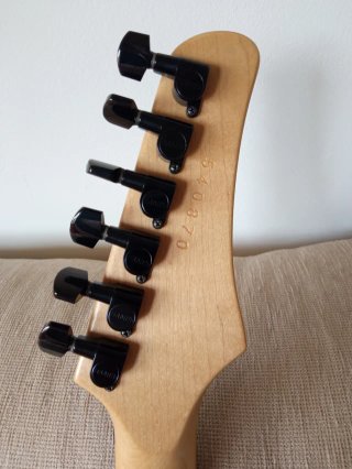 Guitarra Hamer Diablo USA Verde. Impecable.