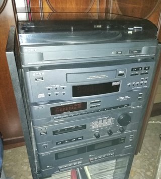 Equipo de Sonido Modular Sony LBT-D105 + Altavoces