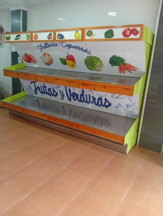 Estantería Frutería Caparrós