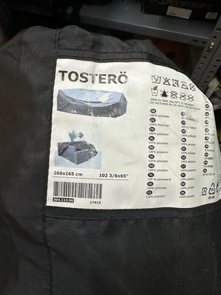 Funda Muebles Terraza Ikea Tosterö 260x165cm