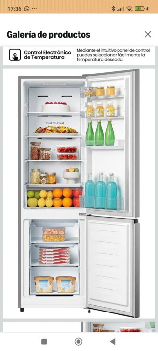Frigorífico NUEVO Hisense 180cm Total No Frost