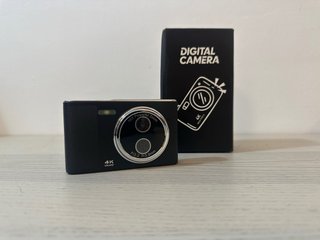 Cámara Digital Compacta 4K Ultra HD