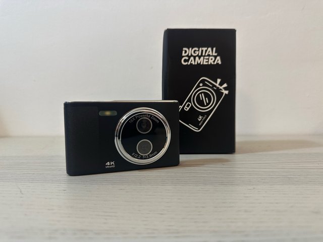 Cámara Digital Compacta 4K Ultra HD