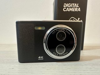Cámara Digital Compacta 4K Ultra HD