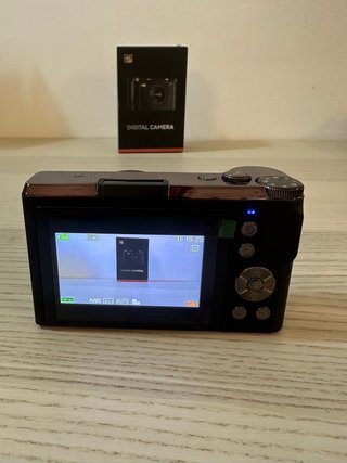 Cámara Digital Compacta 4K Ultra HD