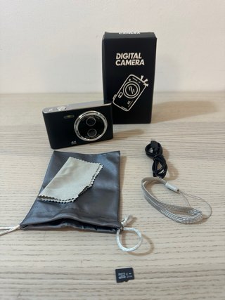 Cámara Digital Compacta 4K Ultra HD