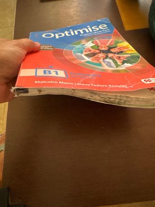 Optimise B1 Student's Book Pack