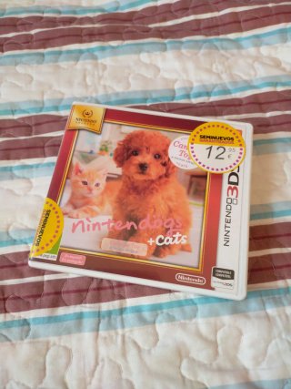 Solo Caja Nintendogs + Cats versión Caniche Toy