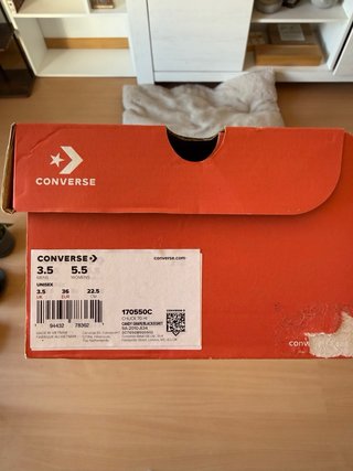 Converse All Star Moradas Talla 36