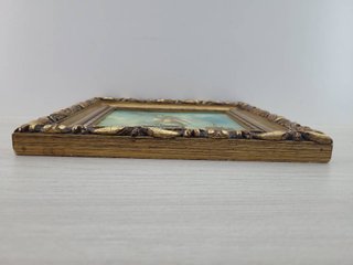 CUADRO AL ÓLEO DE MARINA NAVAL