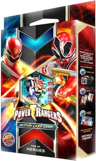 Juego de Cartas Power Rangers Rise of Heroes