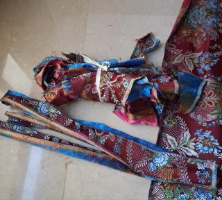 Tela para falda fallera adulta