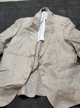 Americana Beige y Blanca